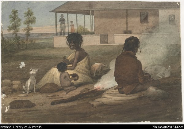 Indigenous family, Wellington NSW